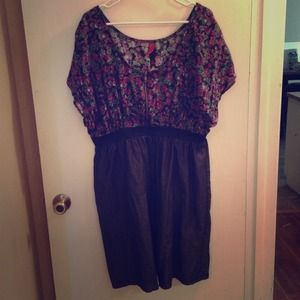 Target floral and denim sundress