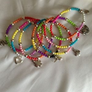 👍RESERVED 👍Cute bracelets filled with charms