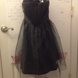Sparkly black dress