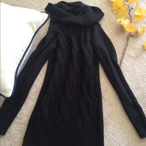 Black sweater Dress