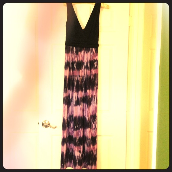 Long, no iron dress