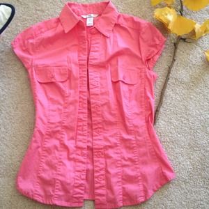 H&M bright pink top