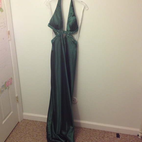 Xtreme emerald green prom dress