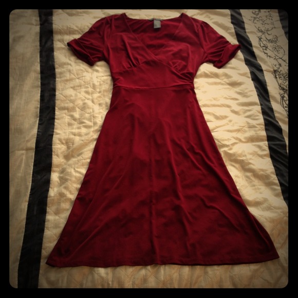 "🔵" 50% off! Deep Red Dress