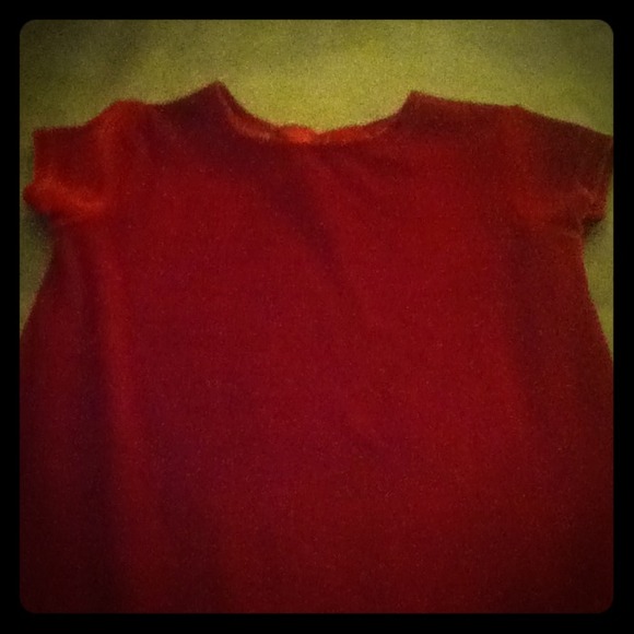 Beautiful girl red dress 6X BLUEBERI