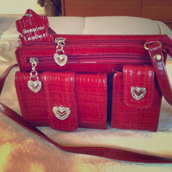 Cute small red handbag