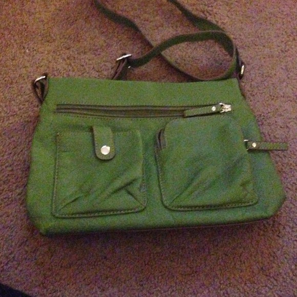 CLEARANCE Relic green leather purse