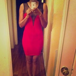 Picture of little red dress on