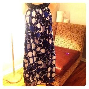 REDUCED Sleeveless multicolor dress