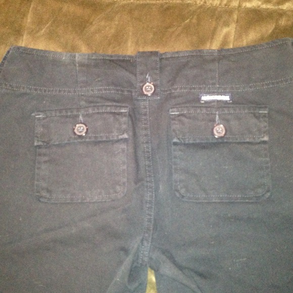 Navy Blue Abercrombie Pants - Picture 2 of 3
