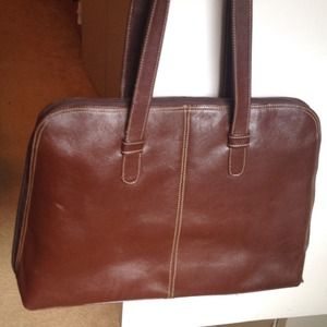 Genuine leather briefcase