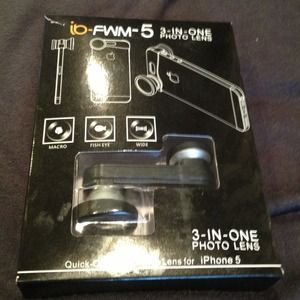 3 in 1 Photo Lens for Iphone 5
