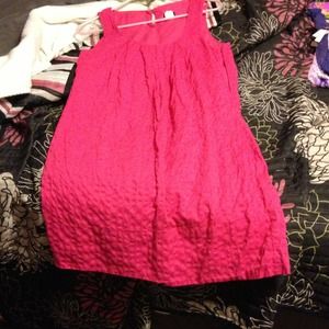 Pink j crew dress. Adorable! Size 6