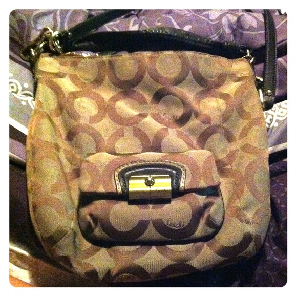 Coach cross body bag/purse