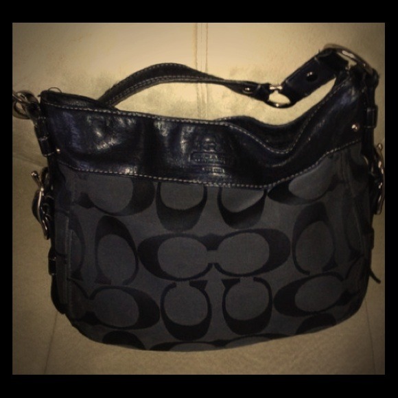 Coach black handbag