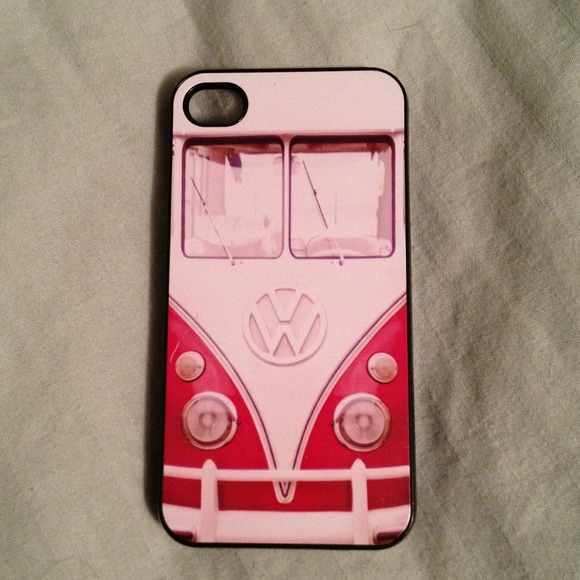 iPhone 4 Volkswagen Bug Case and polka dot case