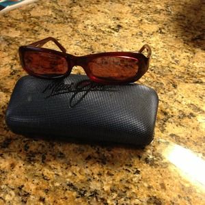 Maui Jim Nani glass sunglasses w/ hard case.