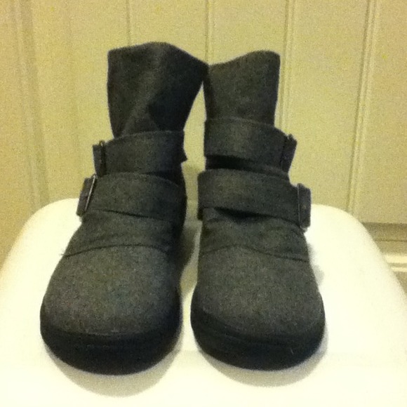 Flannel booties - Picture 2 of 4