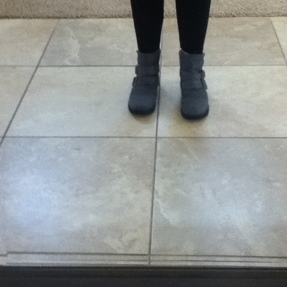 Flannel booties - Picture 3 of 4