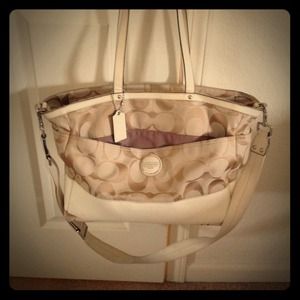 Coach diaper bag