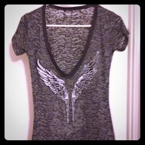 Grey v-neck never worn🎀