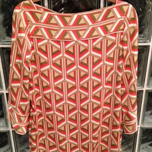 Diane von Furstenberg new geometric dress😊Reduced