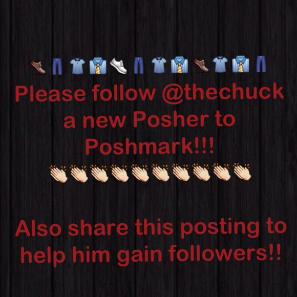 Welcome @thechuck to Poshmark!!! Please share!!