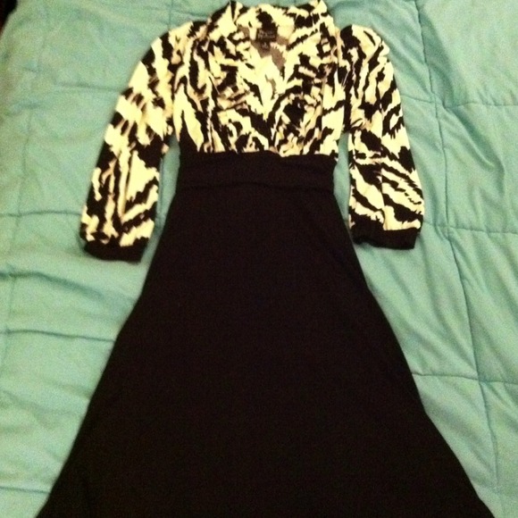 Dresses & Skirts - HOLDING FOR MEGPIE24 Zebra print dress