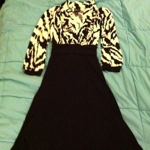 HOLDING FOR MEGPIE24 Zebra print dress