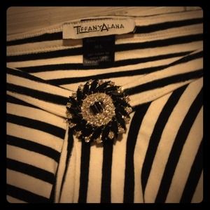 3 Left Tiffany Alana w/Brooch M/L