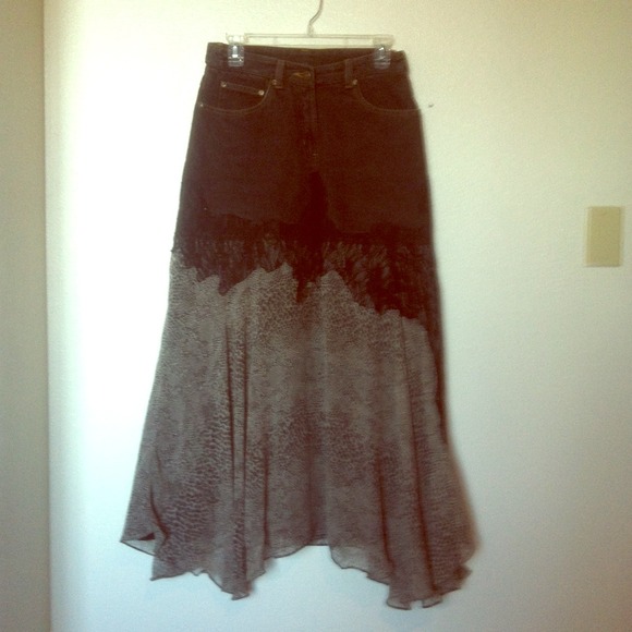 👉Cheap👈❤Gently Used Jean Skirt❤