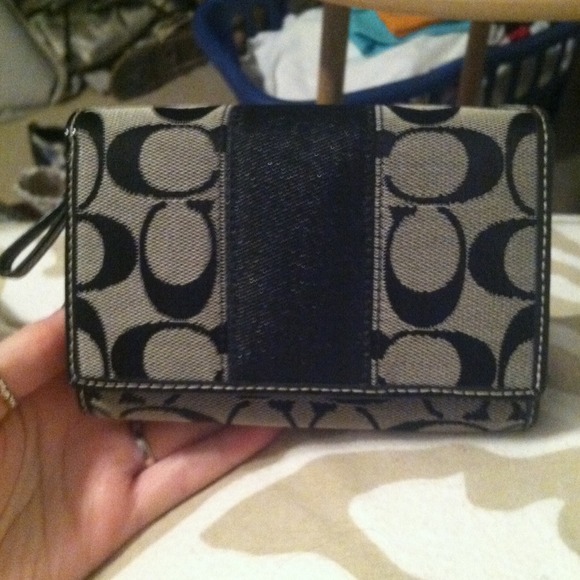 Authentic coach wallet