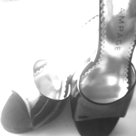 Black Patent Heels