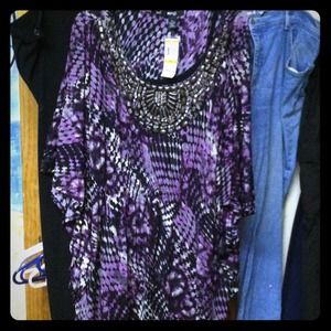 Long dress shirt cute with leggings :)