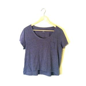 💥SOLD💥 H&M Gray mini pocket tee