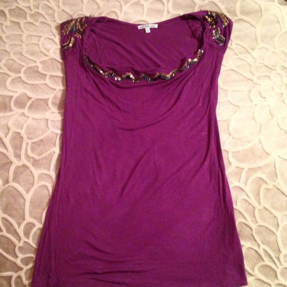 Price✂Size small Purple top from Charlotte Russe