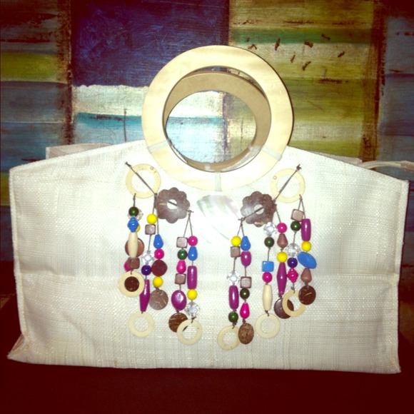 ✨REDUCED👍NEW (w/o tag) woven satchel