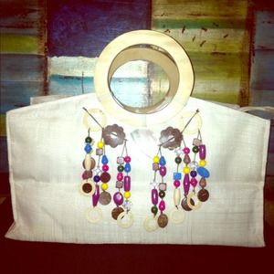 ✨REDUCED👍NEW (w/o tag) woven satchel