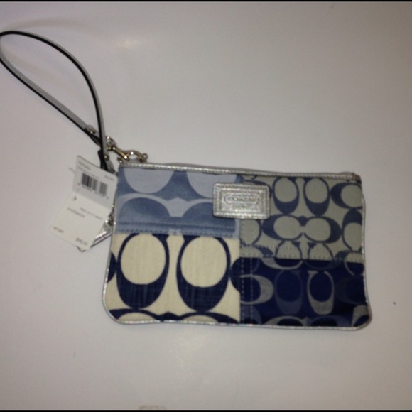 Authentic coach wristlet