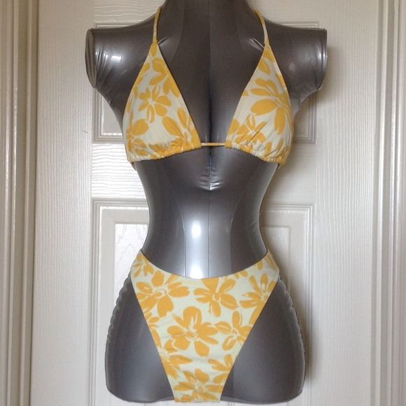 Yellow Flower Bikini