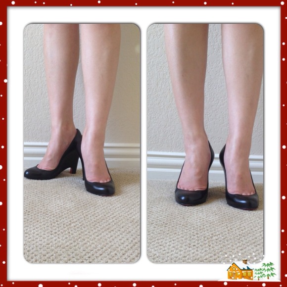Authentic Christian Louboutin wedge pump heels - Picture 3 of 4
