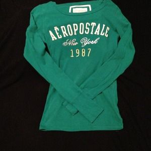 Aeropostale Green Shirt