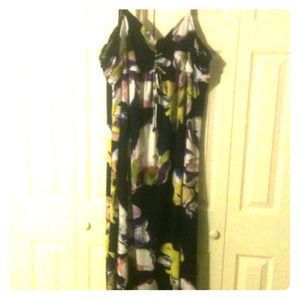 ~TRADED~ 3X long floral print dress