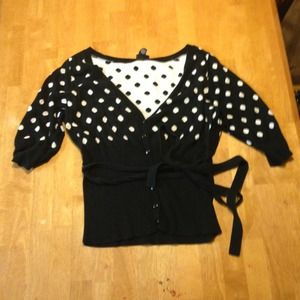 Polka dot sweater!