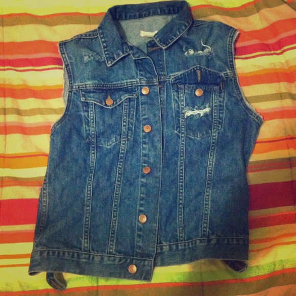 H&M jean vest jacket.