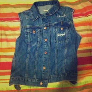 H&M jean vest jacket.