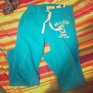 Hollister sweat pants.