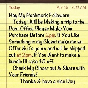 Post Office Today GET WHAT YOU WANT AT YOUR PRICE!