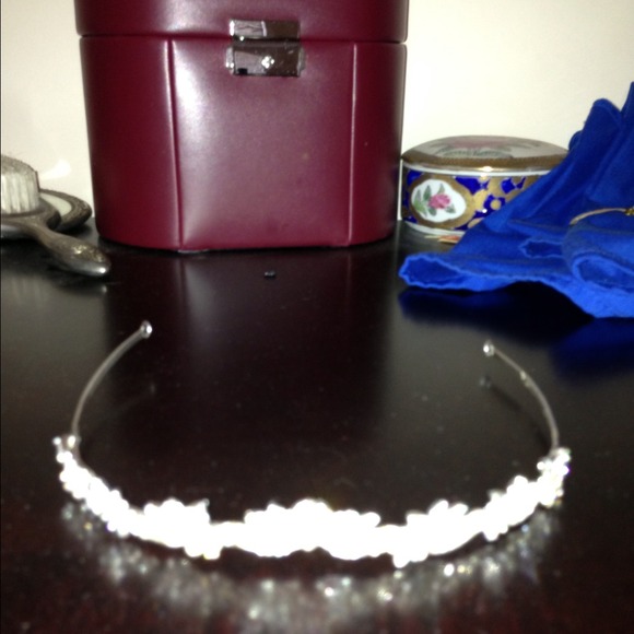 Bel Aire rhinestone crystal tiara or headband.