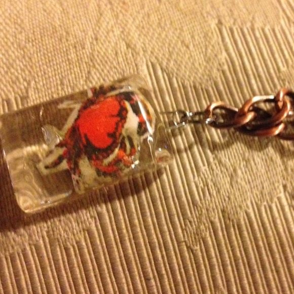 C-A pendant necklace